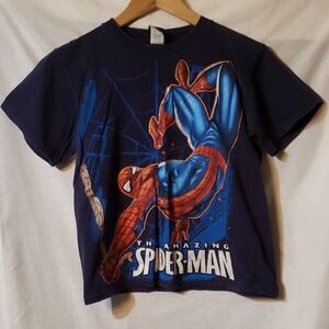 Marvel Spider-Man Navy and Red Kids Tee